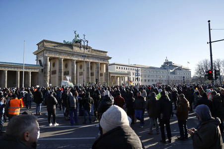 Bauerndemo gegen Agrarpolitik der Bundesregierung in Berlin