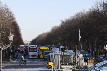Bauerndemo gegen Agrarpolitik der Bundesregierung in Berlin