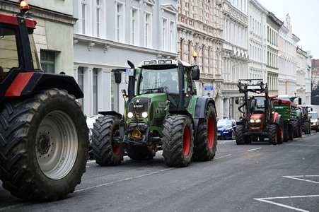 Bauerndemo gegen Agrarpolitik der Bundesregierung in Görlitz