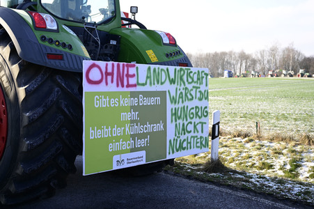 Bauerndemo gegen Agrarpolitik der Bundesregierung in Görlitz