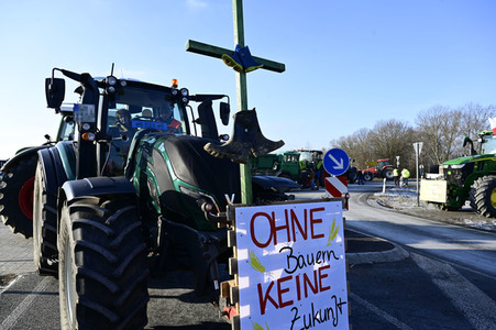 Bauerndemo gegen Agrarpolitik der Bundesregierung in Görlitz