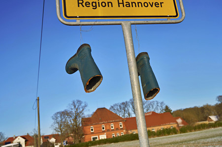 Bauerndemo gegen Agrarpolitik der Bundesregierung in der Region Hannover