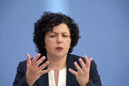 Bundespressekonferenz zur Gründung der Partei Bündnis Sahra Wagenknecht in Berlin