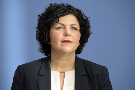 Bundespressekonferenz zur Gründung der Partei Bündnis Sahra Wagenknecht in Berlin