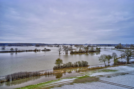 Leine-Hochwasser in der Region Hannover