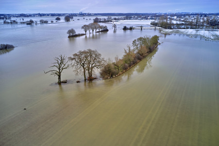 Leine-Hochwasser in der Region Hannover
