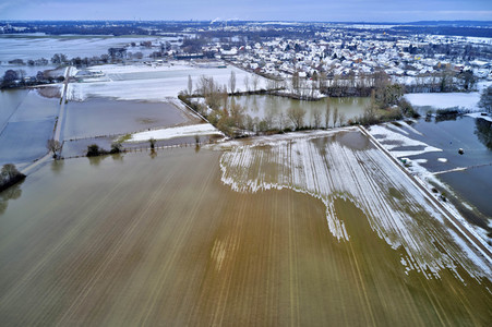 Leine-Hochwasser in der Region Hannover