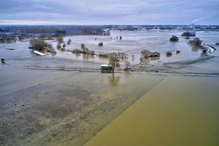 Leine-Hochwasser in der Region Hannover