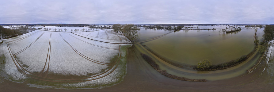 Leine-Hochwasser in der Region Hannover
