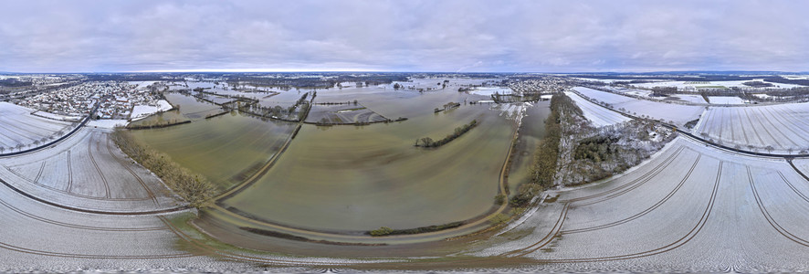 Leine-Hochwasser in der Region Hannover