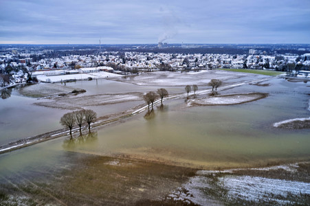 Leine-Hochwasser in der Region Hannover