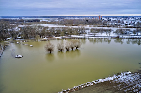 Leine-Hochwasser in der Region Hannover