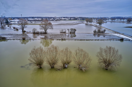 Leine-Hochwasser in der Region Hannover
