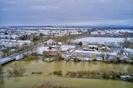 Leine-Hochwasser in der Region Hannover