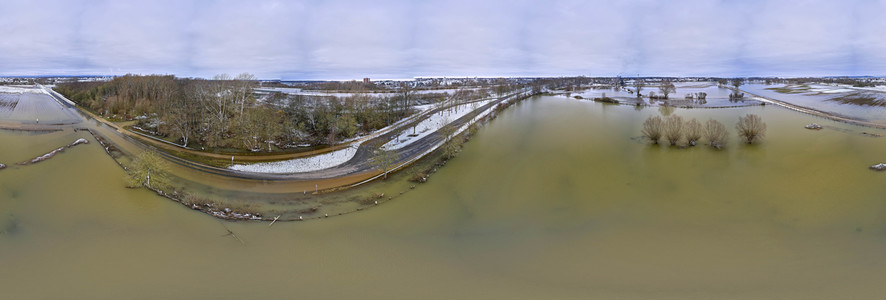 Leine-Hochwasser in der Region Hannover