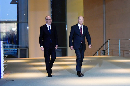 Antrittsbesuch des neuen luxemburgischen Premierministers Luc Frieden im Bundeskanzleramt in Berlin