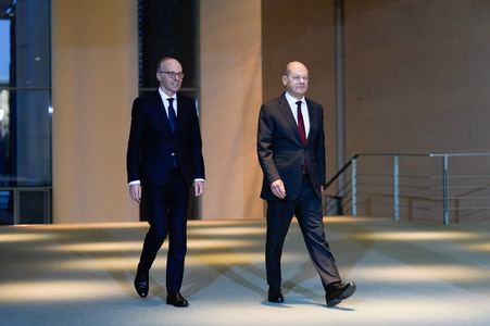 Antrittsbesuch des neuen luxemburgischen Premierministers Luc Frieden im Bundeskanzleramt in Berlin