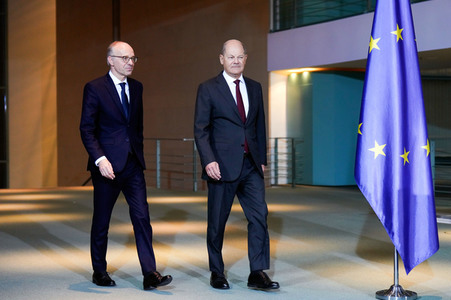 Antrittsbesuch des neuen luxemburgischen Premierministers Luc Frieden im Bundeskanzleramt in Berlin