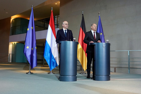 Antrittsbesuch des neuen luxemburgischen Premierministers Luc Frieden im Bundeskanzleramt in Berlin