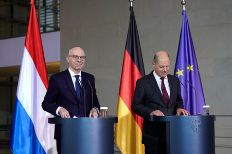 Antrittsbesuch des neuen luxemburgischen Premierministers Luc Frieden im Bundeskanzleramt in Berlin