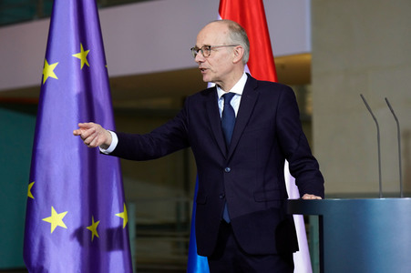 Antrittsbesuch des neuen luxemburgischen Premierministers Luc Frieden im Bundeskanzleramt in Berlin
