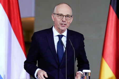 Antrittsbesuch des neuen luxemburgischen Premierministers Luc Frieden im Bundeskanzleramt in Berlin
