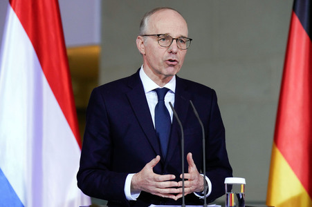 Antrittsbesuch des neuen luxemburgischen Premierministers Luc Frieden im Bundeskanzleramt in Berlin
