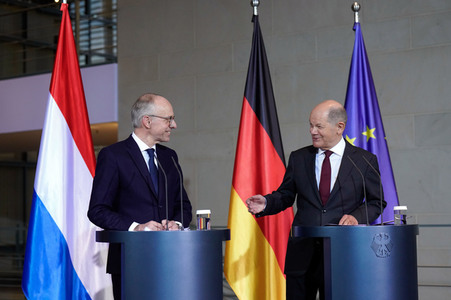 Antrittsbesuch des neuen luxemburgischen Premierministers Luc Frieden im Bundeskanzleramt in Berlin