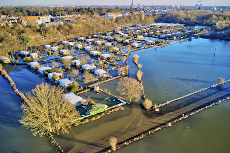 Leine-Hochwasser in Hannover