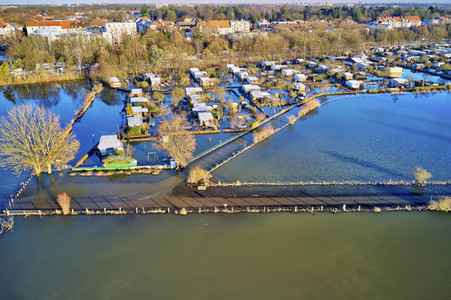 Leine-Hochwasser in Hannover