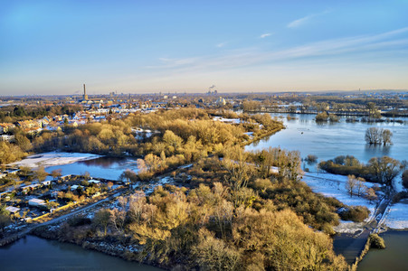 Leine-Hochwasser in Hannover