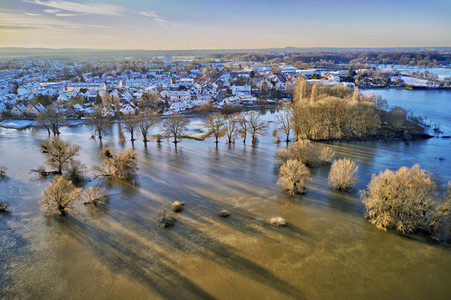 Leine-Hochwasser in Hannover