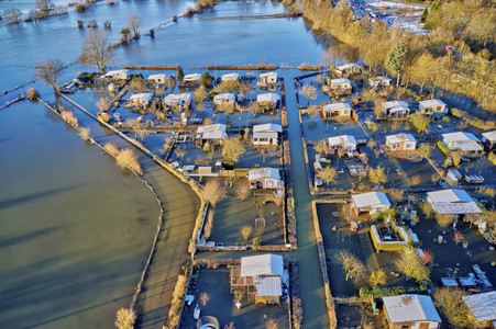 Leine-Hochwasser in Hannover