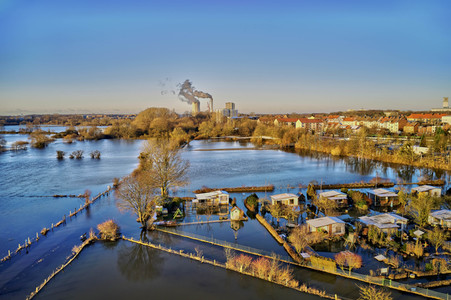 Leine-Hochwasser in Hannover