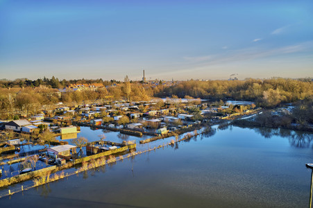 Leine-Hochwasser in Hannover