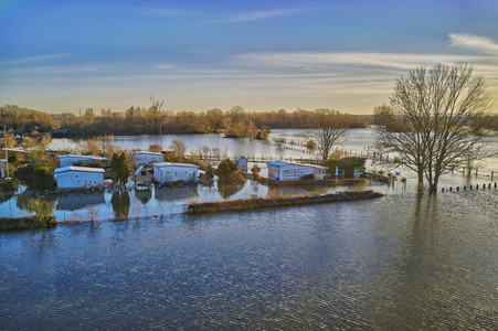 Leine-Hochwasser in Hannover