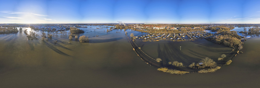 Leine-Hochwasser in Hannover