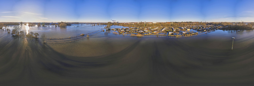 Leine-Hochwasser in Hannover