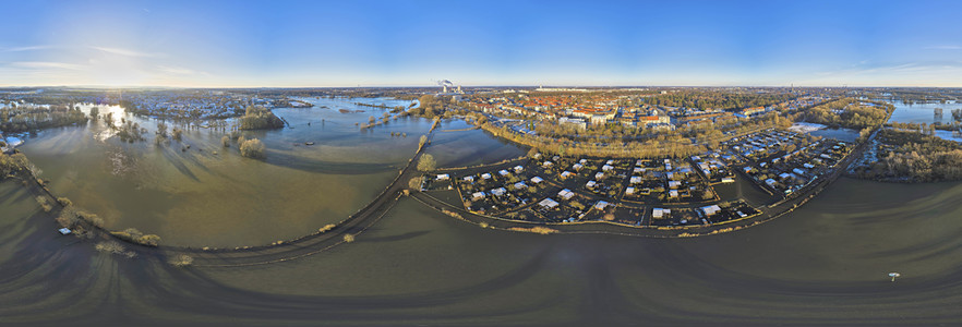 Leine-Hochwasser in Hannover