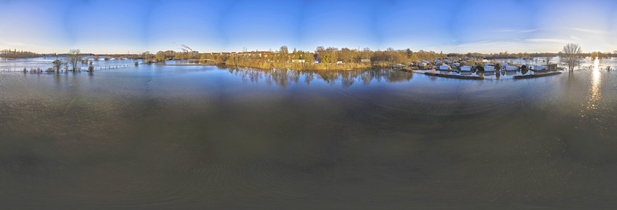 Leine-Hochwasser in Hannover