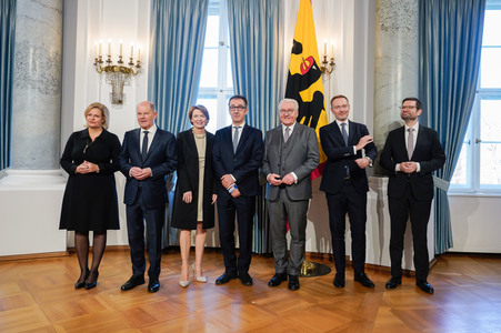Neujahrsempfang des Bundespräsidenten in Berlin