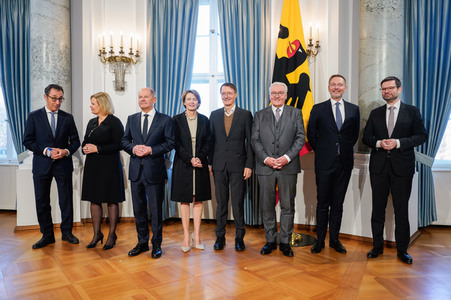 Neujahrsempfang des Bundespräsidenten in Berlin
