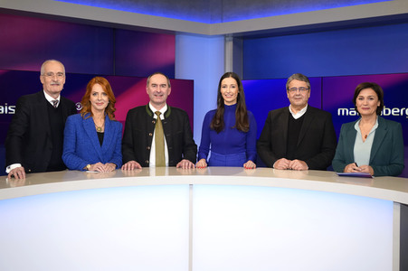 Talkshow 'maischberger' in Berlin