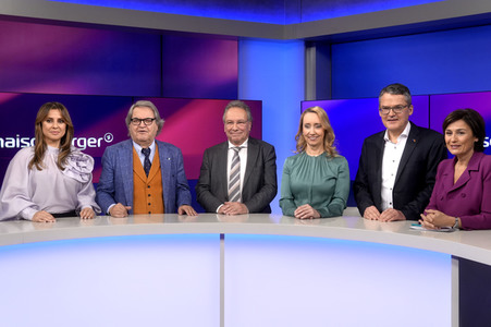 Talkshow 'maischberger' in Berlin