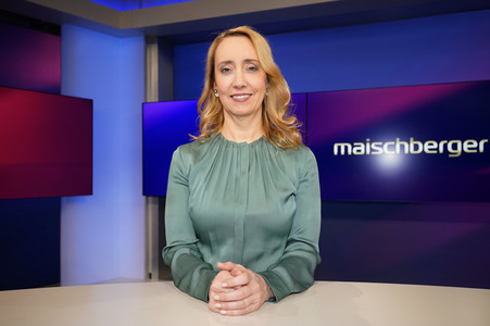 Talkshow 'maischberger' in Berlin
