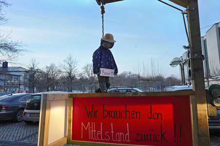 Bauerndemo gegen Agrarpolitik der Bundesregierung in Hannover