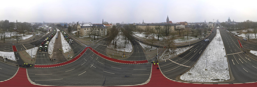 Bauerndemo gegen Agrarpolitik der Bundesregierung in Hannover