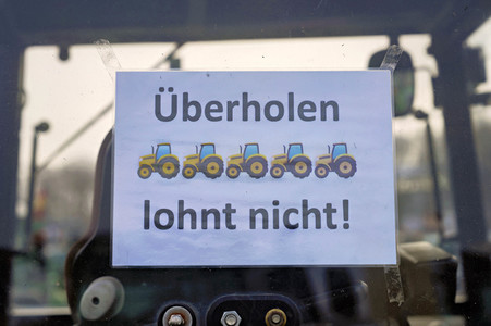 Bauerndemo gegen Agrarpolitik der Bundesregierung in Hannover