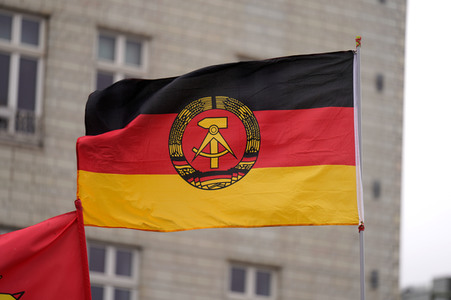 Luxemburg-Liebknecht-Demonstration 2024 in Berlin
