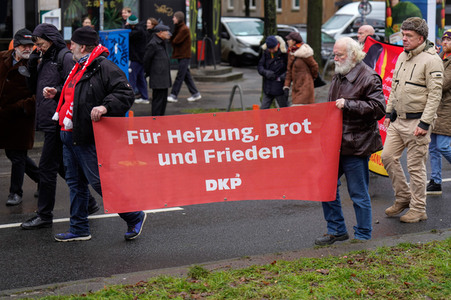 Luxemburg-Liebknecht-Demonstration 2024 in Berlin